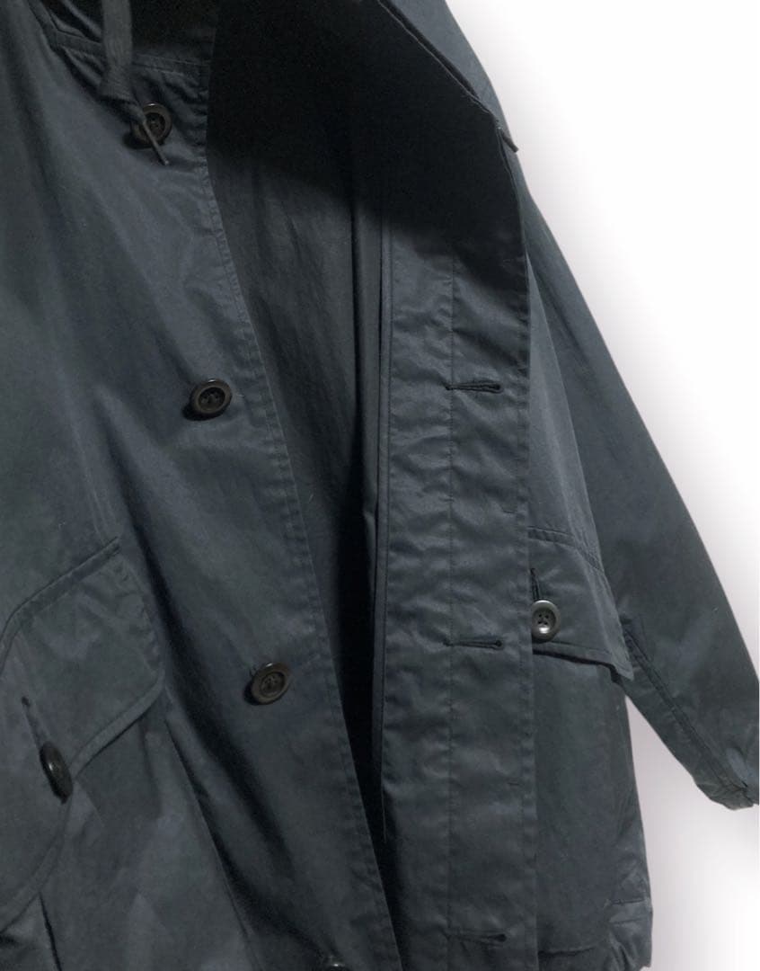 美品 MHL エムエッチエル オーバーサイズ フーデッド マウンテンパーカー