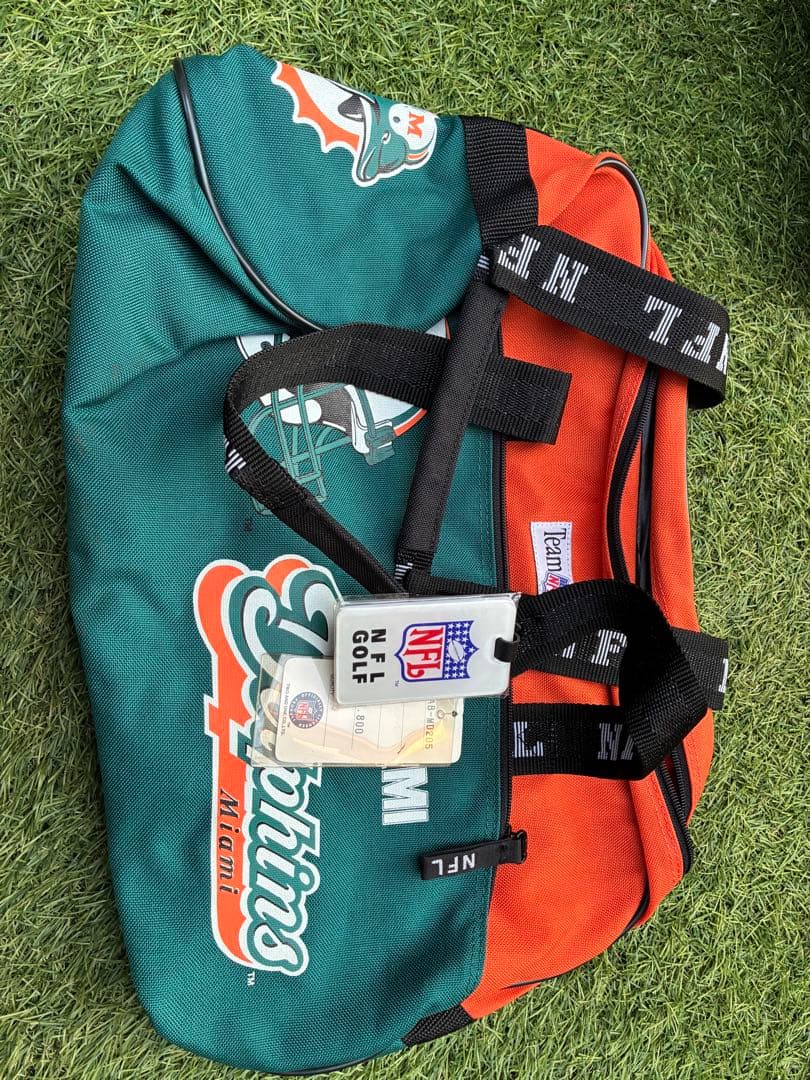NFL マイアミ・ドルフィンズ ダッフルバッグ新品未使用 7枚