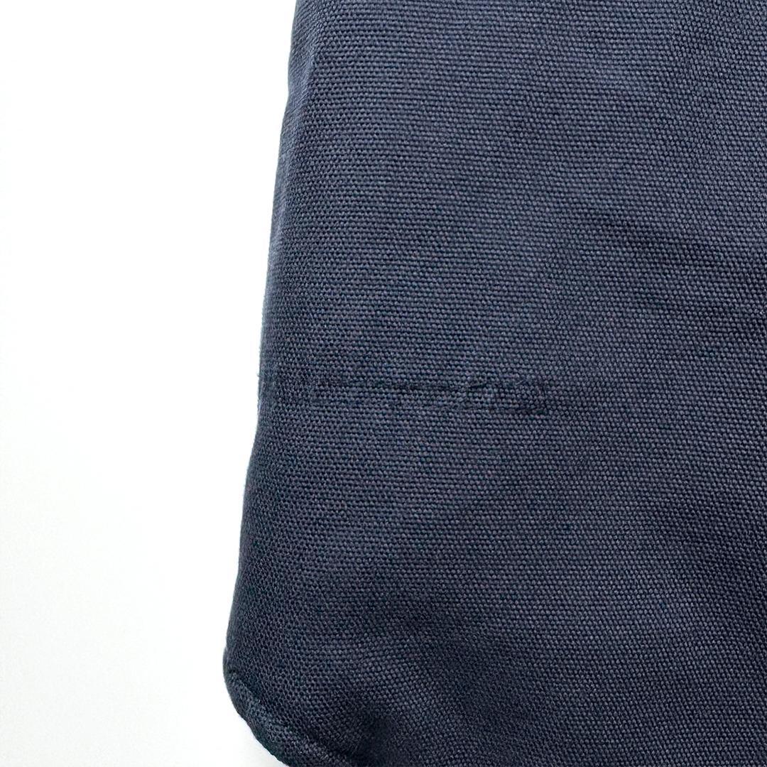 ダックベスト L ネイビー ワークベスト 中綿 企業ロゴ 刺繍