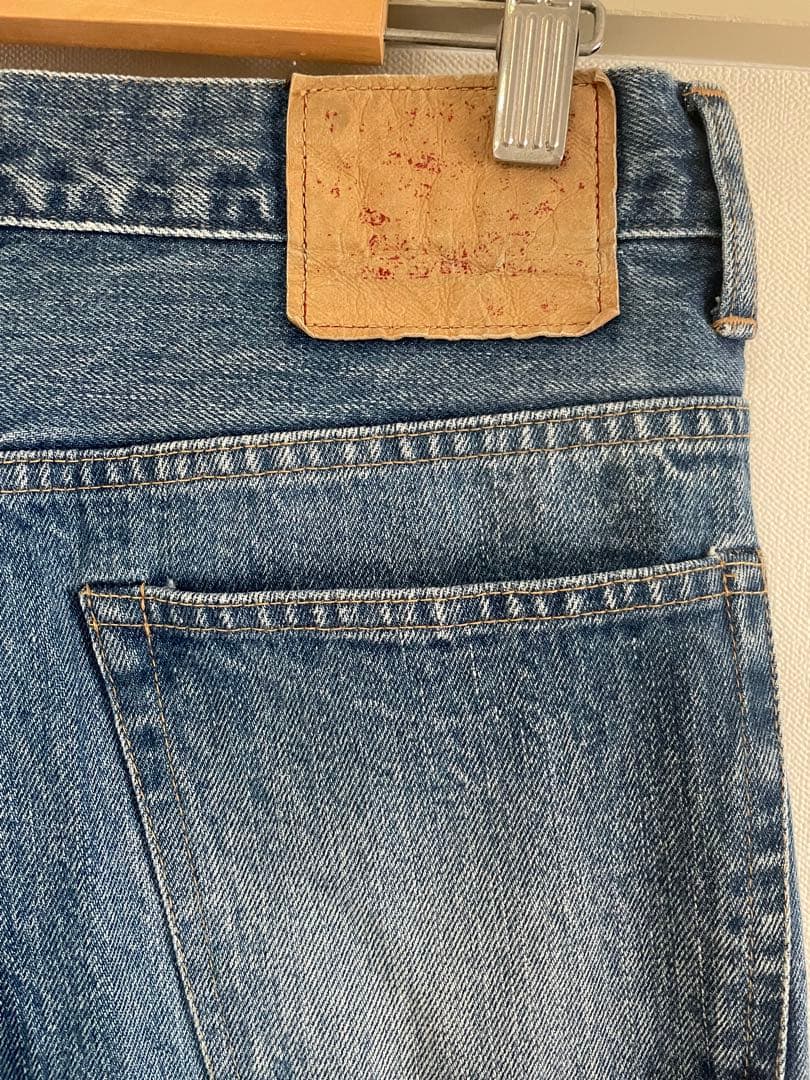 パンツ UNUSED 14oz denim five pockets pants