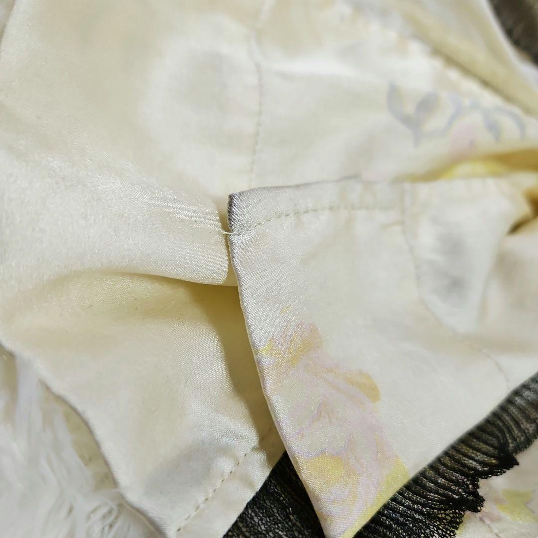 【専用】GANNI ストレッチシルクサテン マキシワンピース フローラルプリント