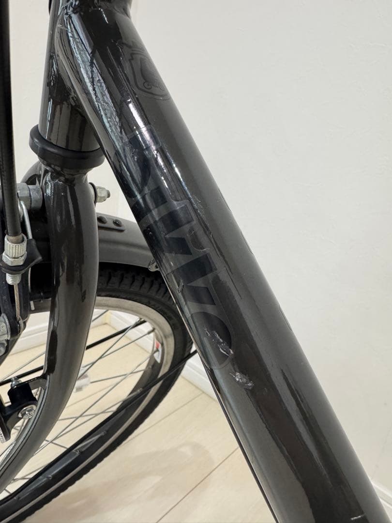 ブリヂストン　ビッケ(bikke) 22インチ子供用自転車(ダークグレー)