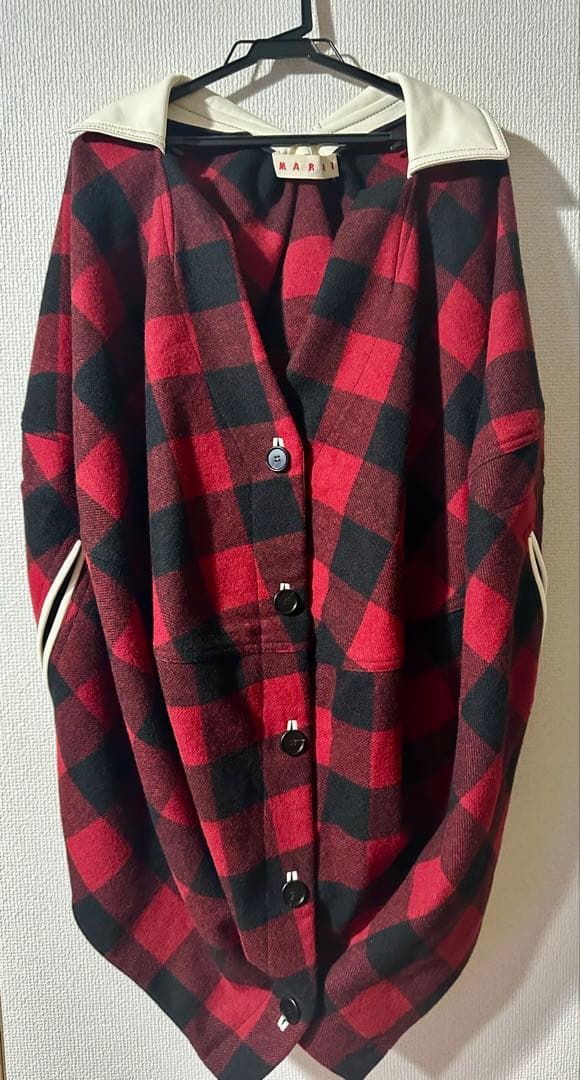 【レア品】【未使用】MARNI ポンチョ　サイズ:38