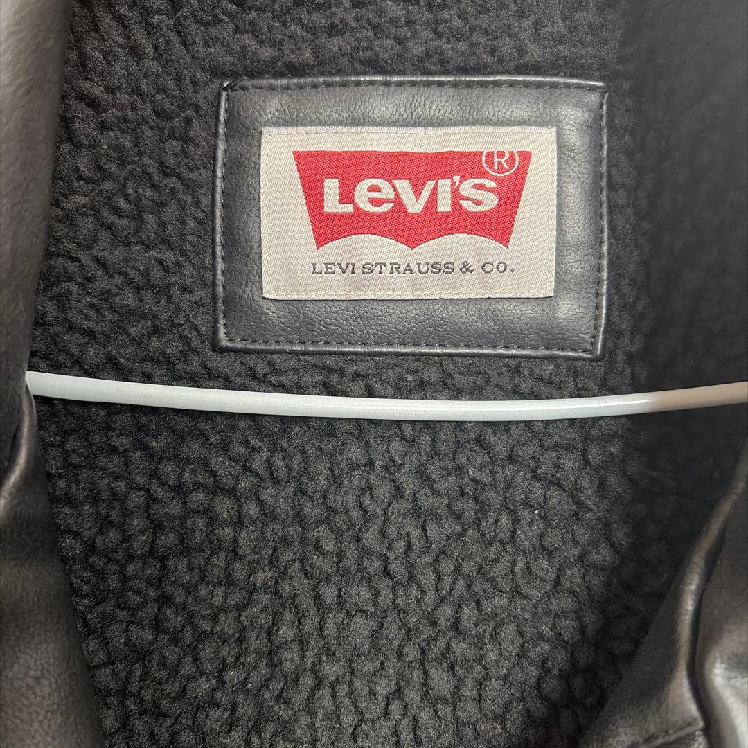 Levi's レザー ボア裏地ジャケット