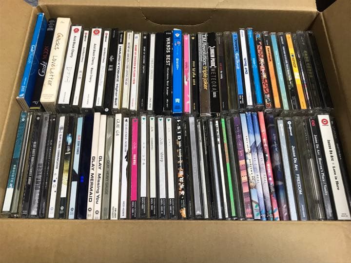 中古小傷有り、レンタルショップ購入　CD アルバム　シングル　まとめ売り　セット