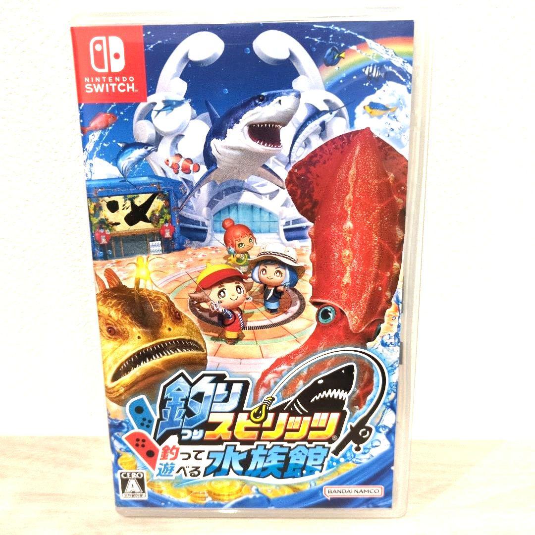 Switch釣りスピリッツ 水族館 ソフト サオコン付き