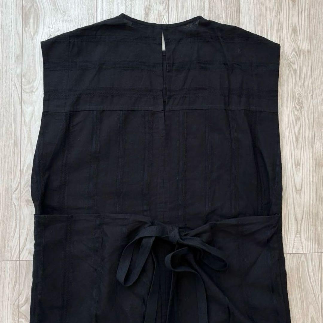 【美品】YLEVE 23SS RANDOM STRIPE OP - BLACK
