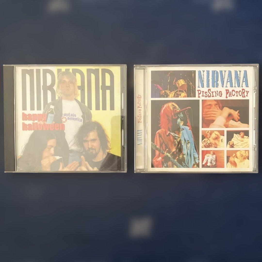 (希少)(状態良好) Nirvana レアライブ音源CD5枚セット