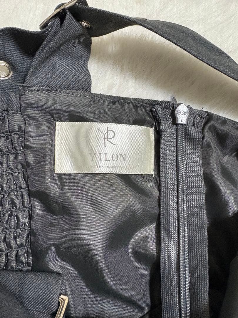 【yilon】WAIST BELT ASYMMETRY OP