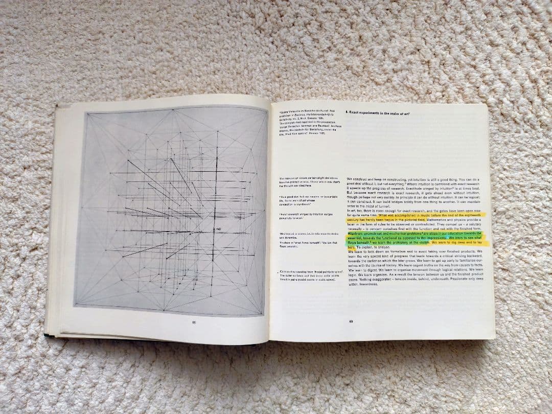 パウル・クレー Volume 1 Thinking Eye Paul Klee
