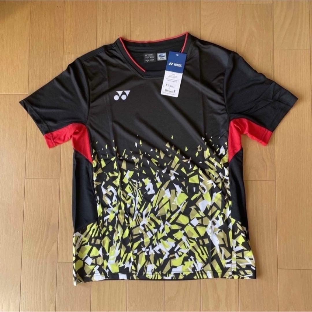 ヨネックス　YONEX 日本代表モデルゲームシャツ　新品　サイズXLブラック