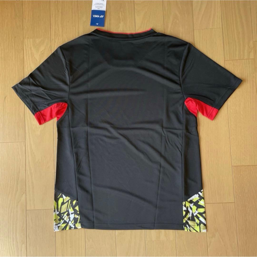 ヨネックス　YONEX 日本代表モデルゲームシャツ　新品　サイズXLブラック