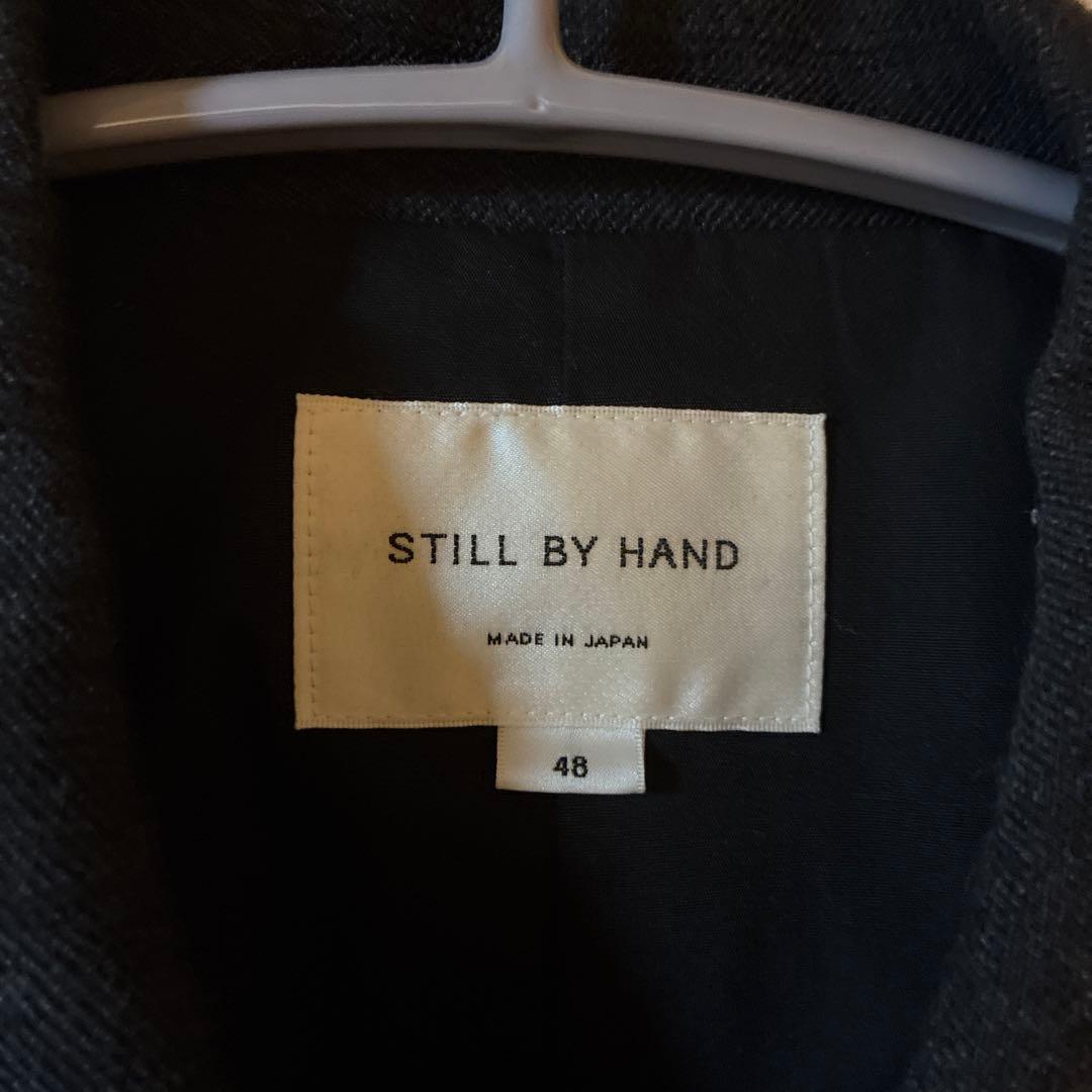 STILL BY HAND ウール／リネンカバーオールジャケットサイズ48