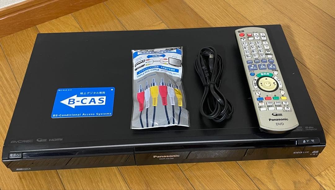 Panasonic DMR-XE100 パナソニック DVDプレイヤー