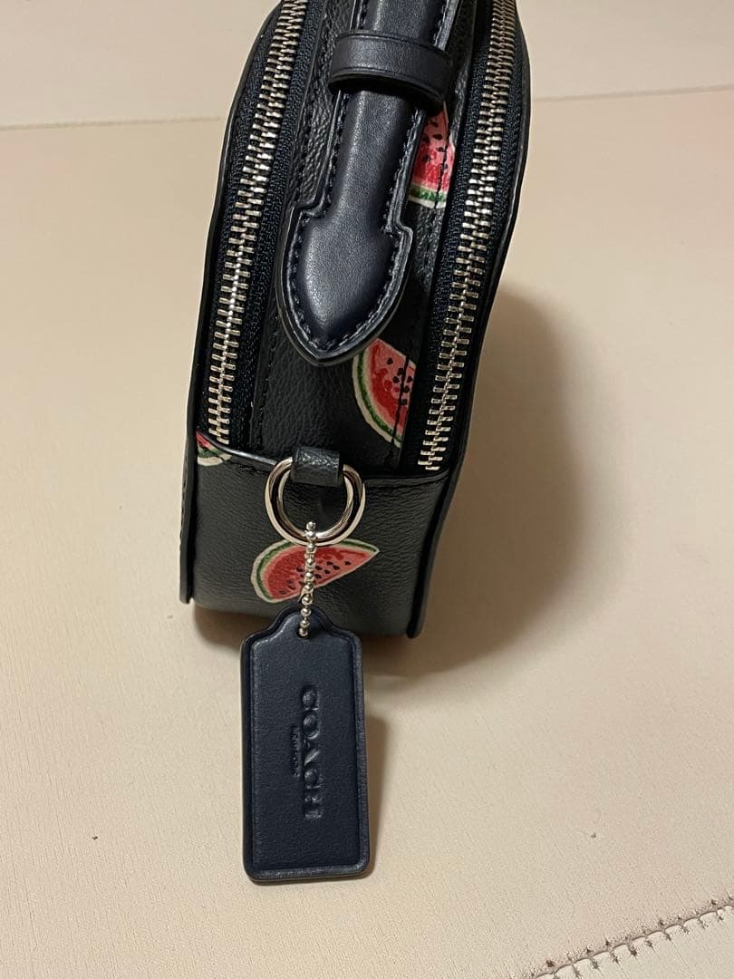 【週末限定】COACH スイカ柄 レザーバッグ