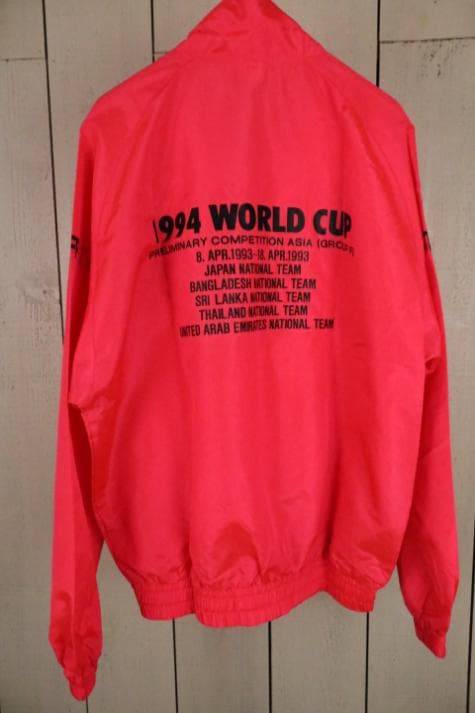 ①激レア！　94年☆PUMA：サッカー　ワールドカップ　スタッフ用　ジャケット
