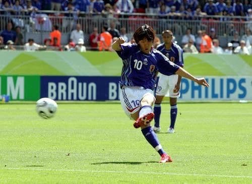 06-07 日本代表　中村俊輔　オフィシャル　オーセンティックユニフォーム