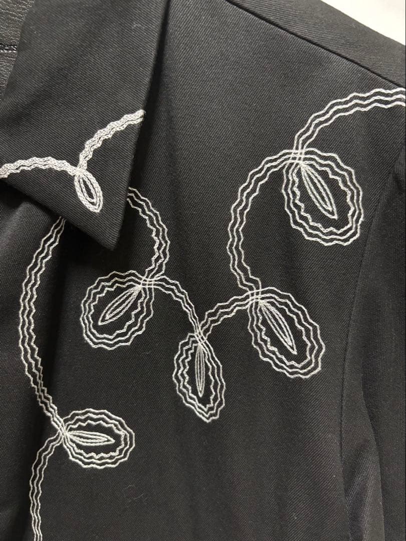 The Letters レターズ BLERO EMBROIDERY JACKET