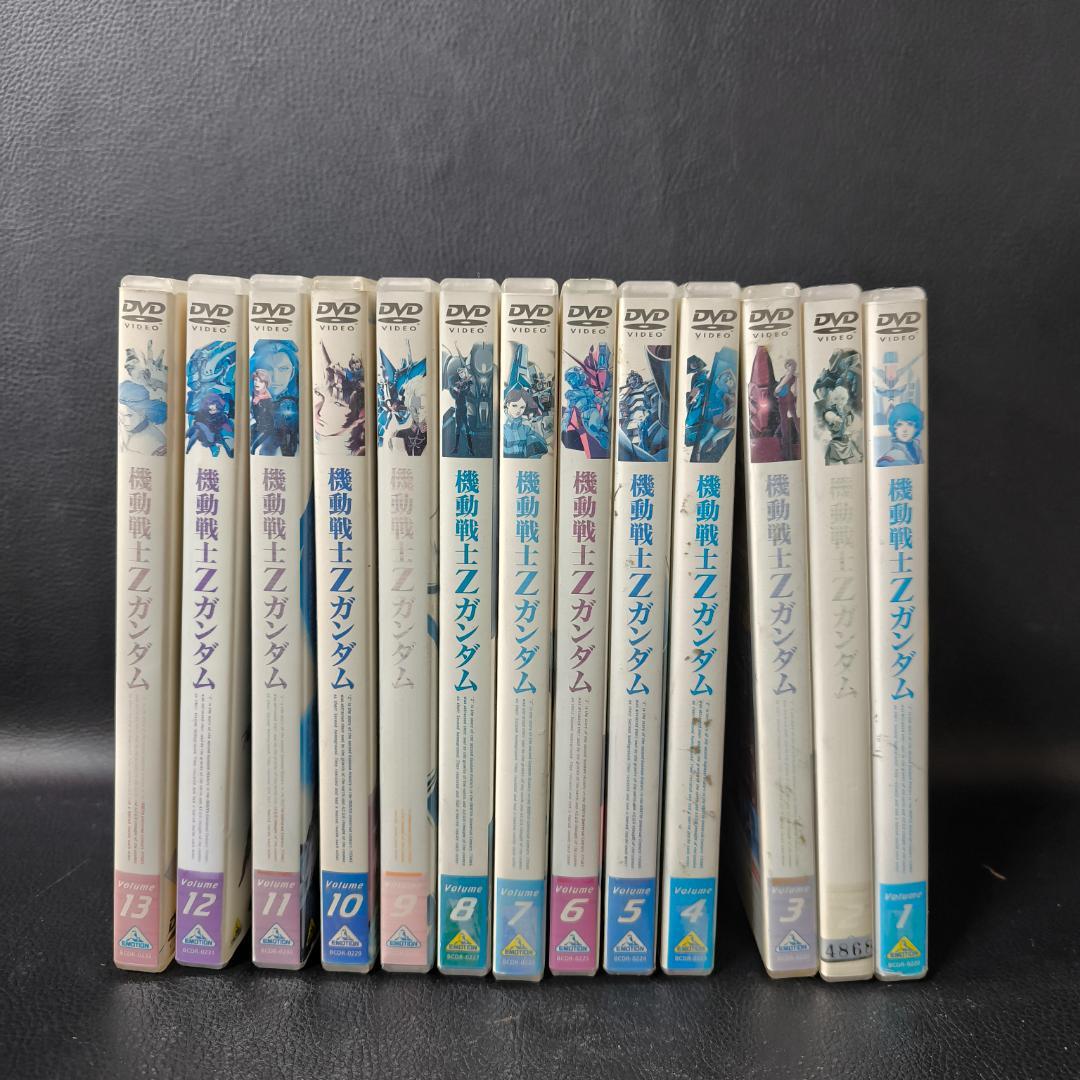 機動戦士Zガンダム DVD 全13巻セット　レンタルアップ