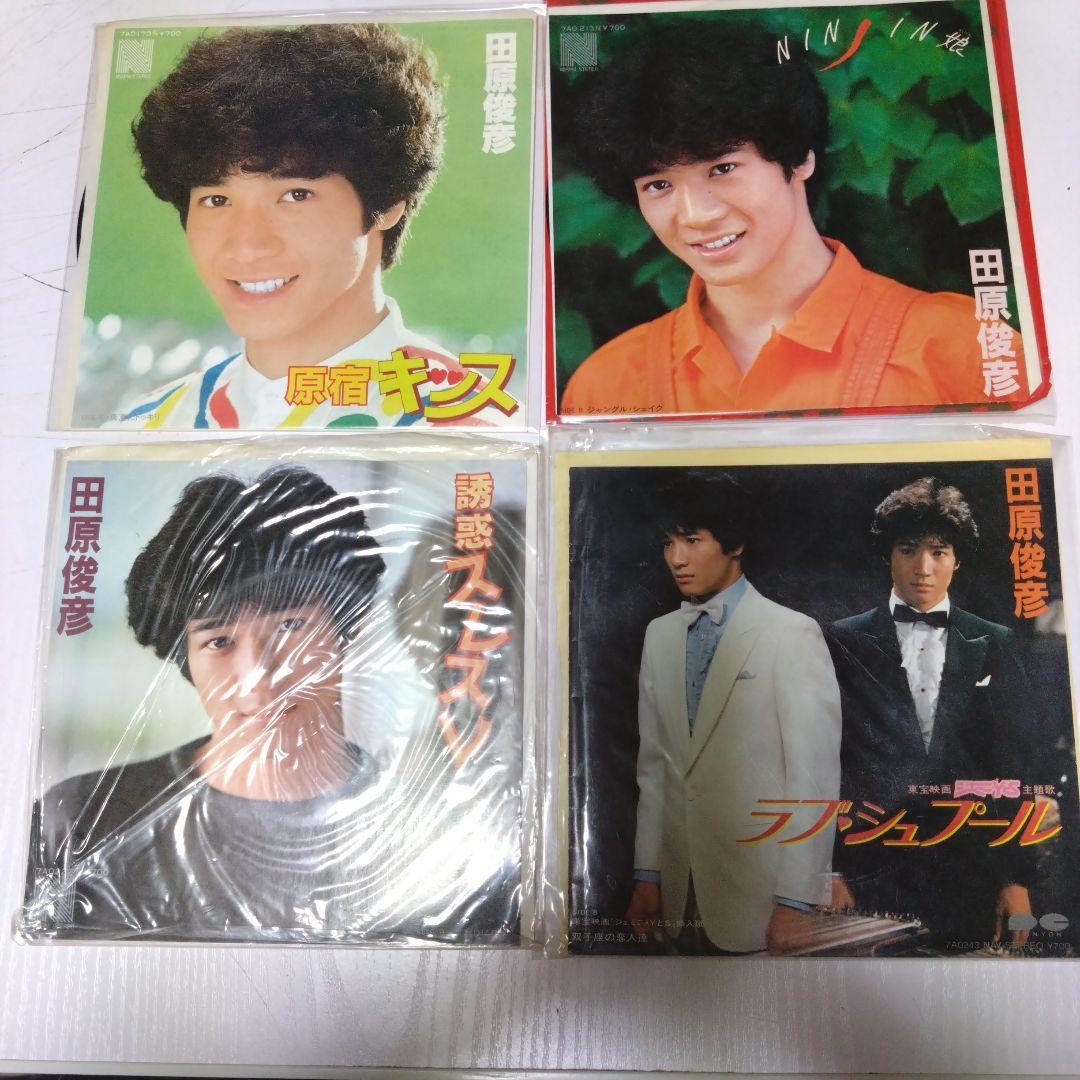 田原俊彦 　シングルレコード ３８枚セット