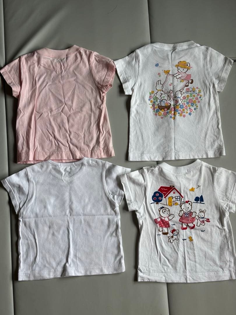 4枚セット　familiar Tシャツ　半袖　おはなしTシャツ