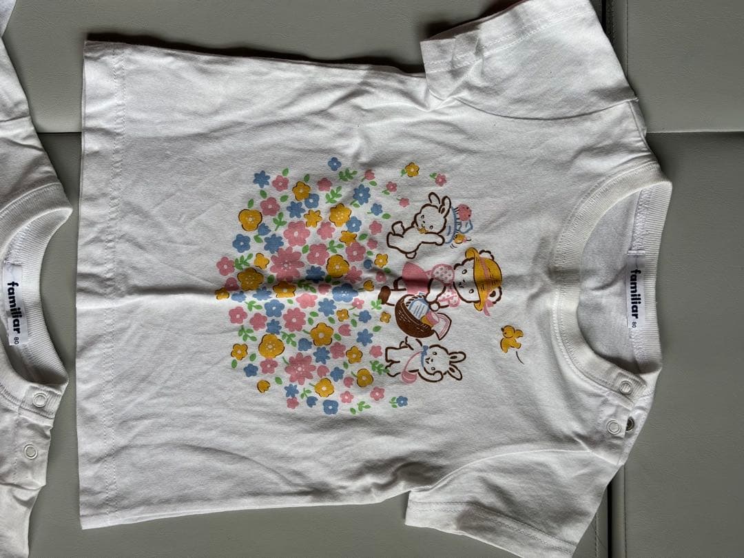 4枚セット　familiar Tシャツ　半袖　おはなしTシャツ
