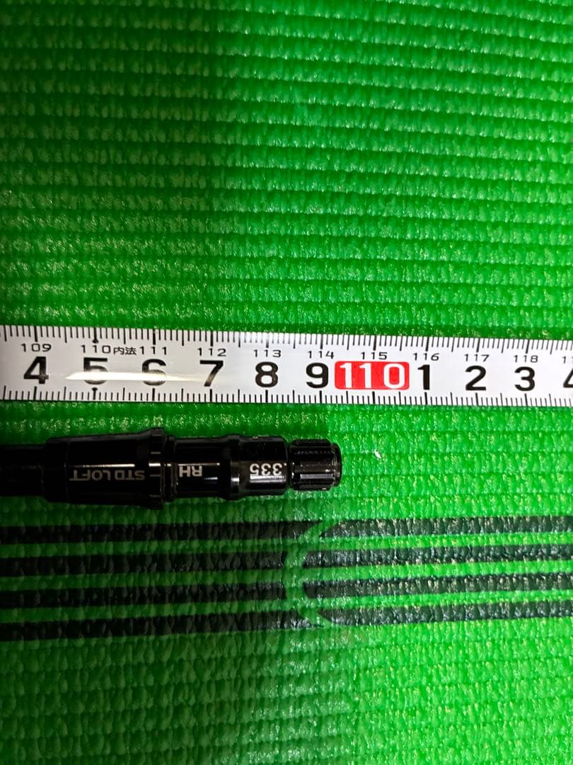 ジアッタス 6SR 1Wシャフト テーラーメイドスリーブ付き ミニドライバー短尺