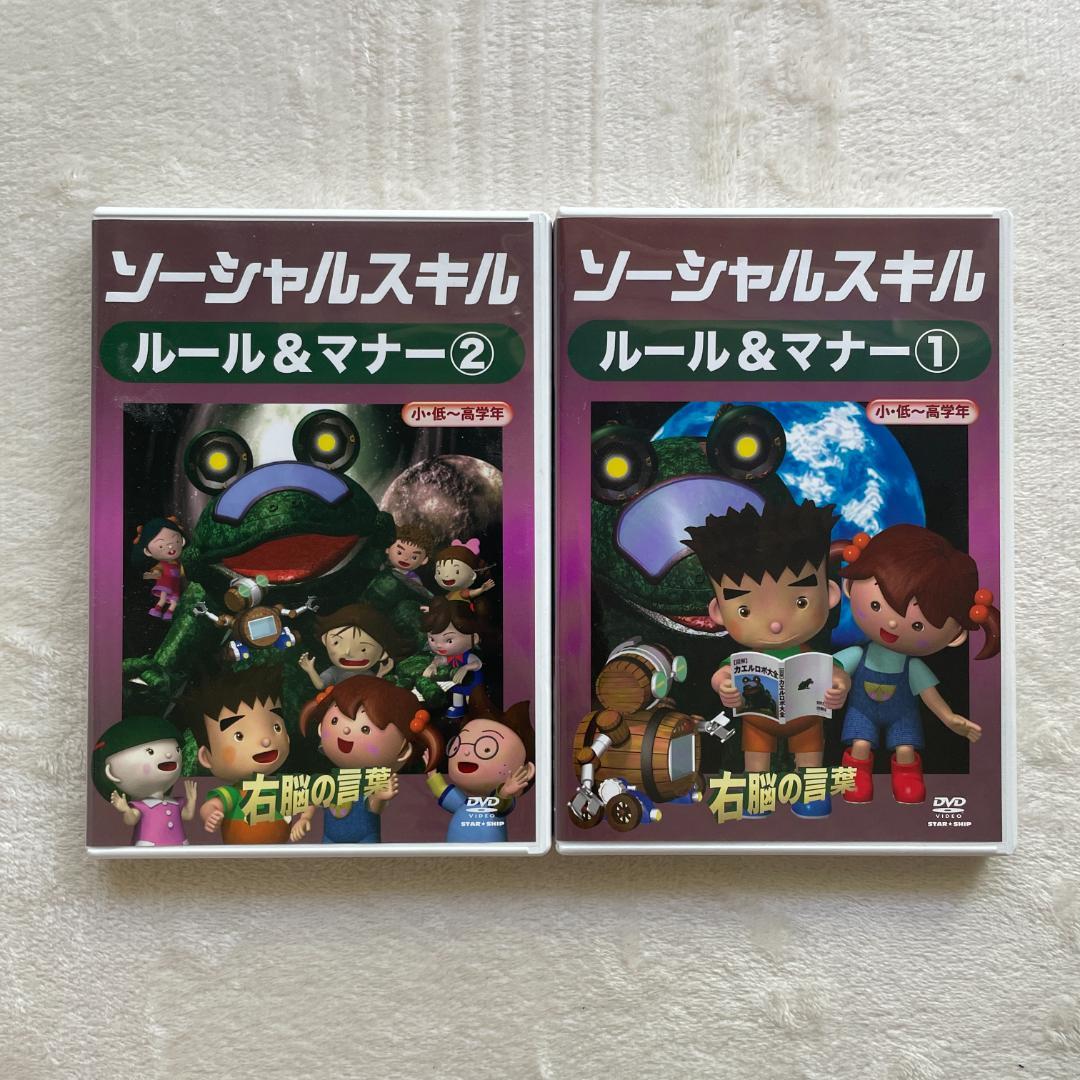 星みつる式 DVD 右脳の言葉 10枚セット ソーシャルスキル