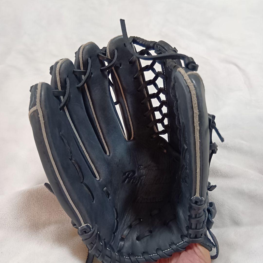 【極美品・イチローモデル】ミズノ 一般軟式グローブ ビューリーグ 外野手用