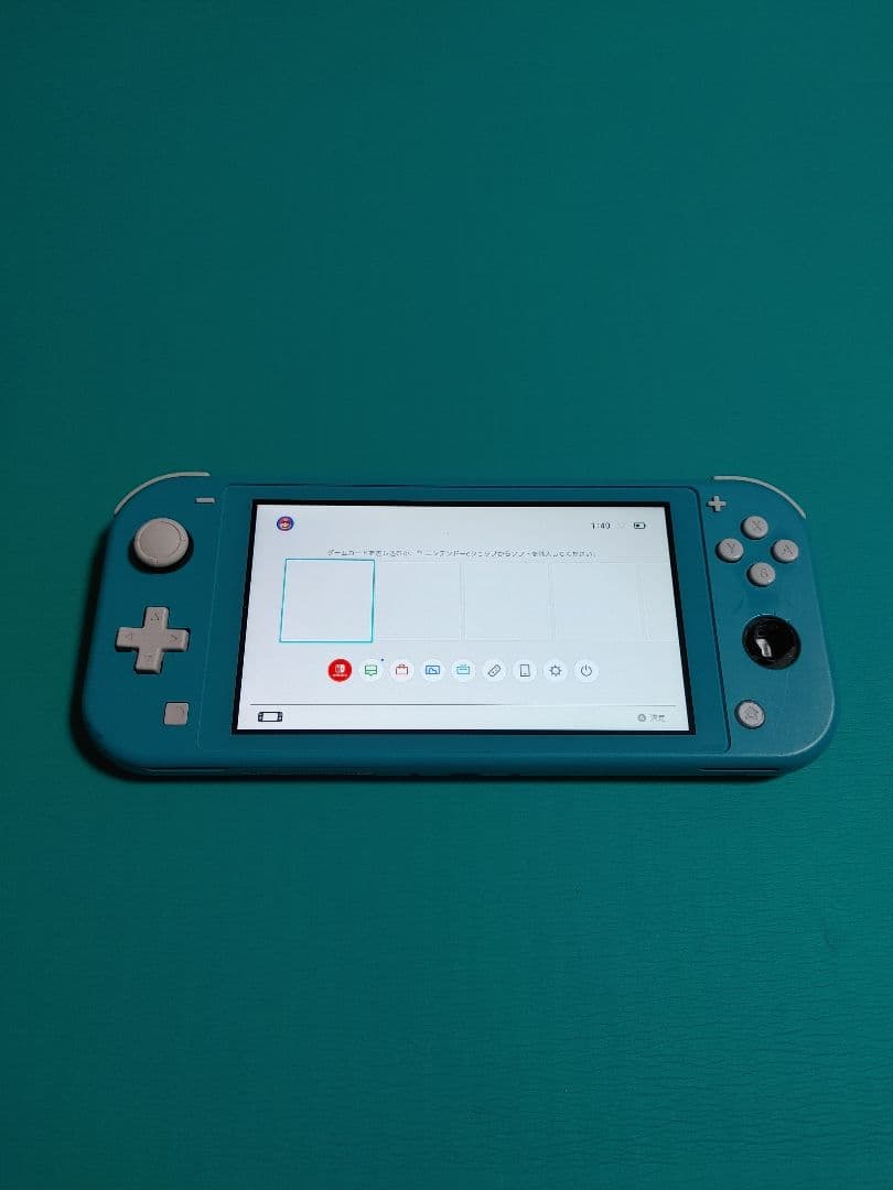 ニンテンドースイッチライト本体　ターコイズ　ジャンク