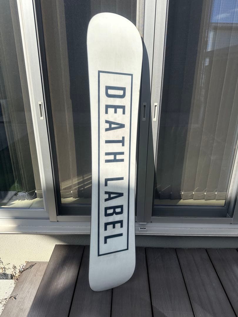DEATH LABEL スノーボード BLACK FLAG 154センチ
