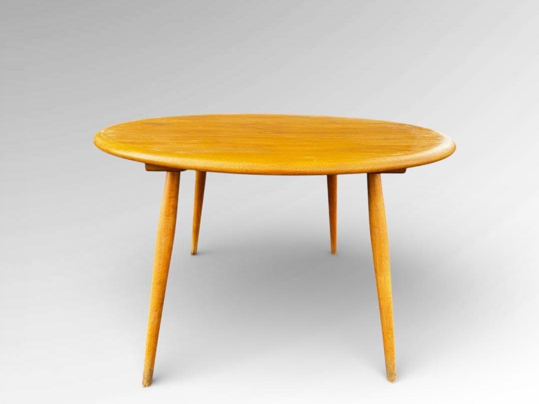 アーコール　ERCOL ラウンドコーヒーテーブル　ミッドセンチュリー　60s