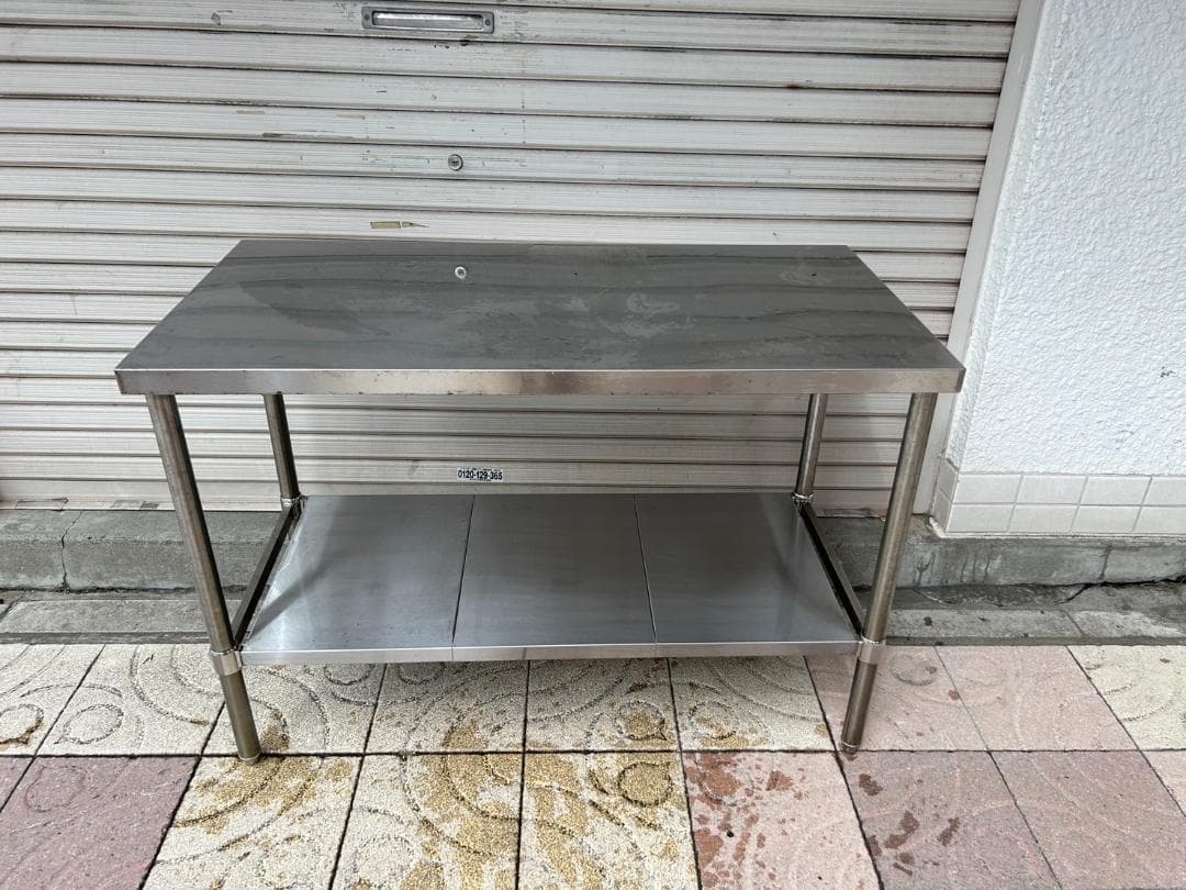 2【中古】作業台/ステンレス作業台 厨房 居酒屋 料理 キッチン
