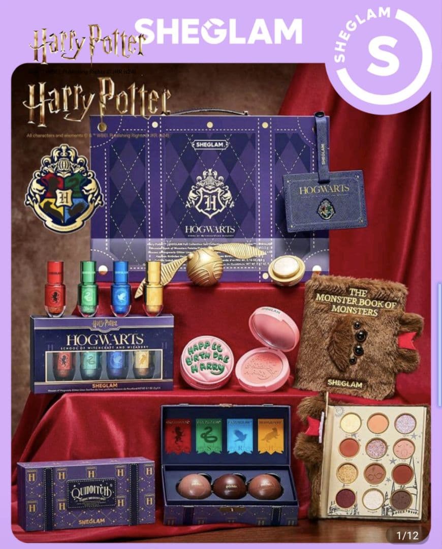 新品未使用Harry Potter×SHEGLAM フルコレクションセット1&2