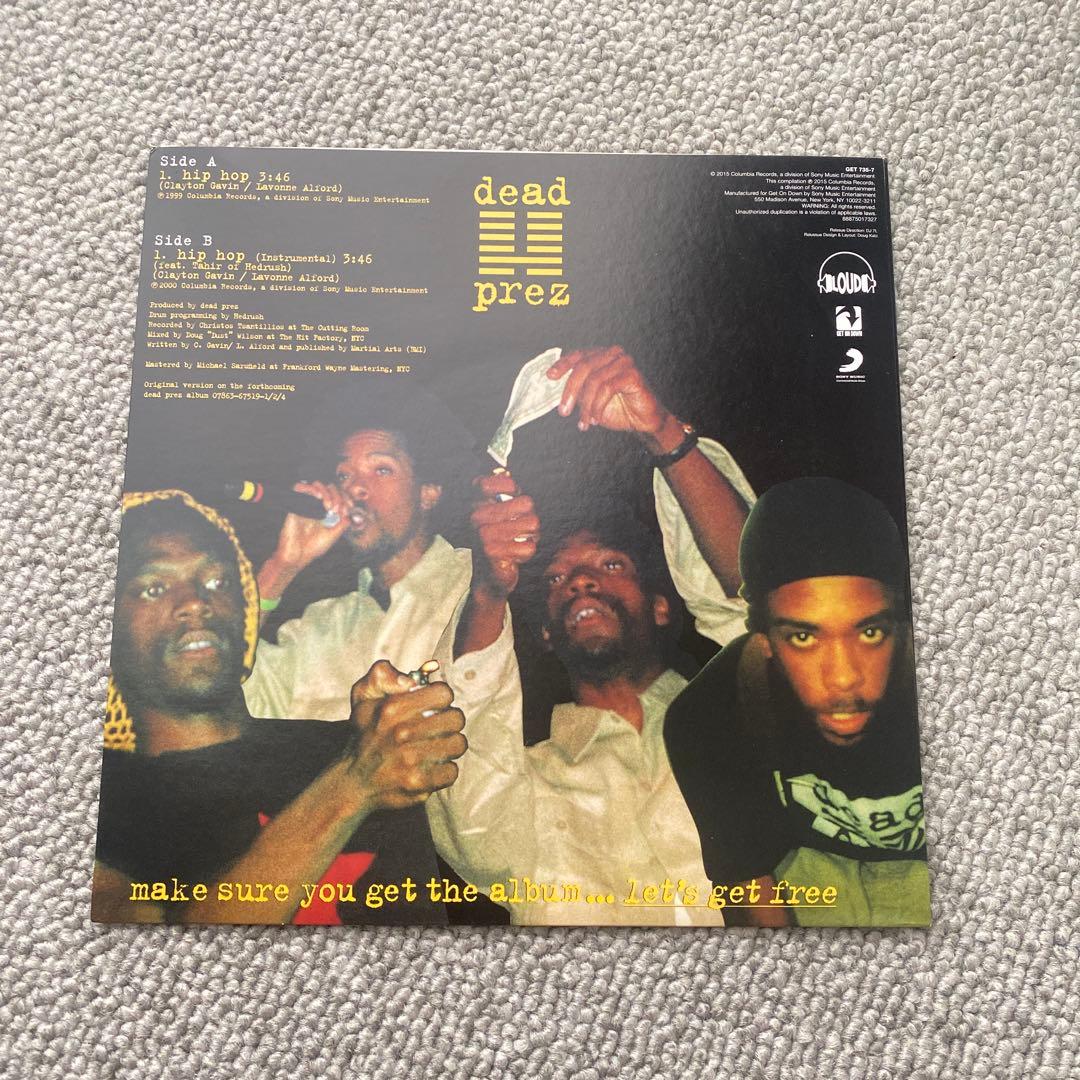 c*a様 dead prez HIPHOP 7inch