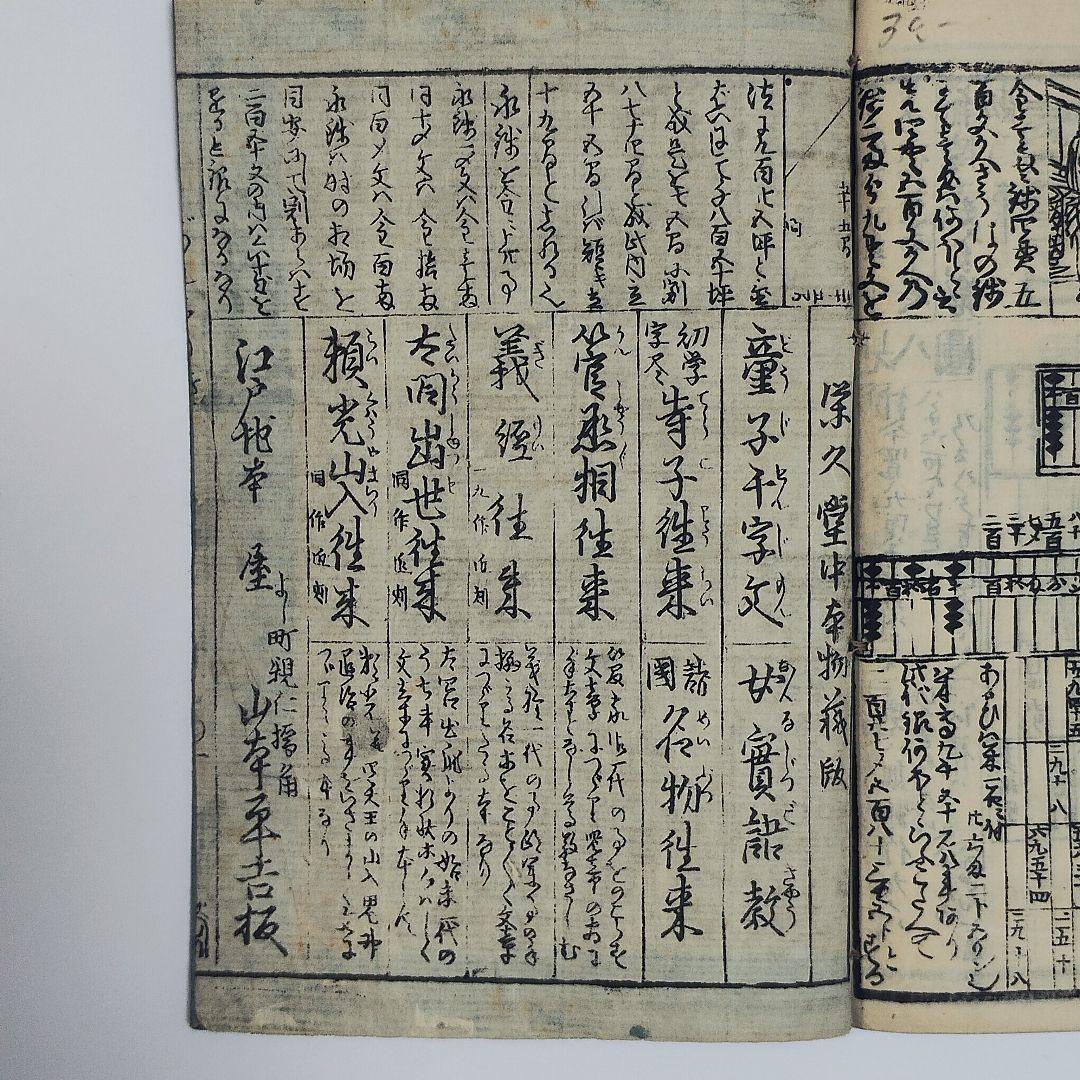 江戸期 和本『重宝塵劫記』永久堂蔵版｜ねずみ算・盗人算・継子立て｜クイズの原点
