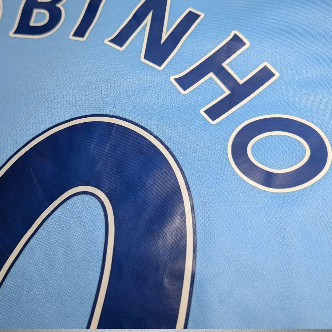 古着 サッカー ユニフォーム ゲームシャツ マンチェスターシティ メンズXL相当
