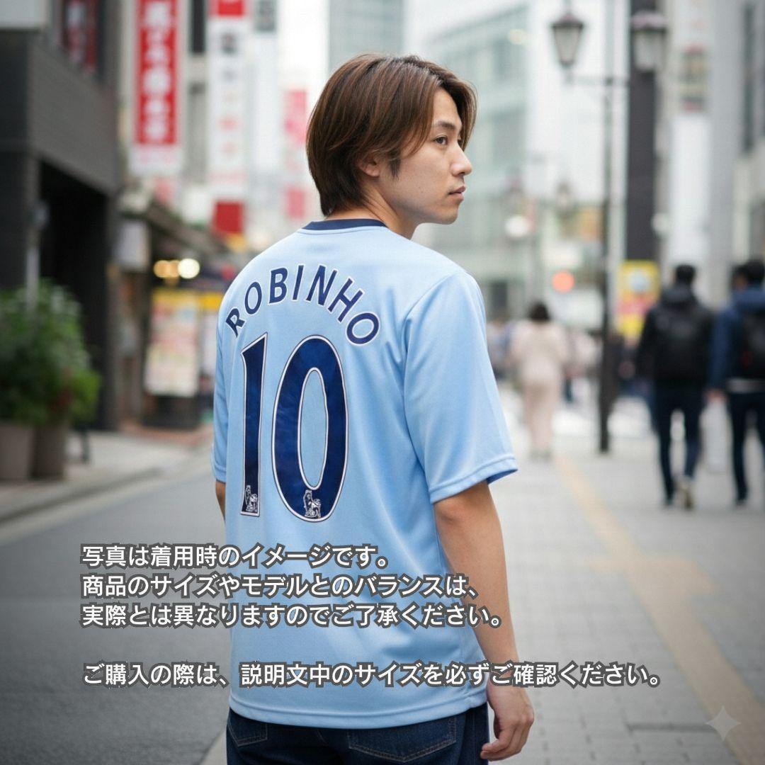 古着 サッカー ユニフォーム ゲームシャツ マンチェスターシティ メンズXL相当