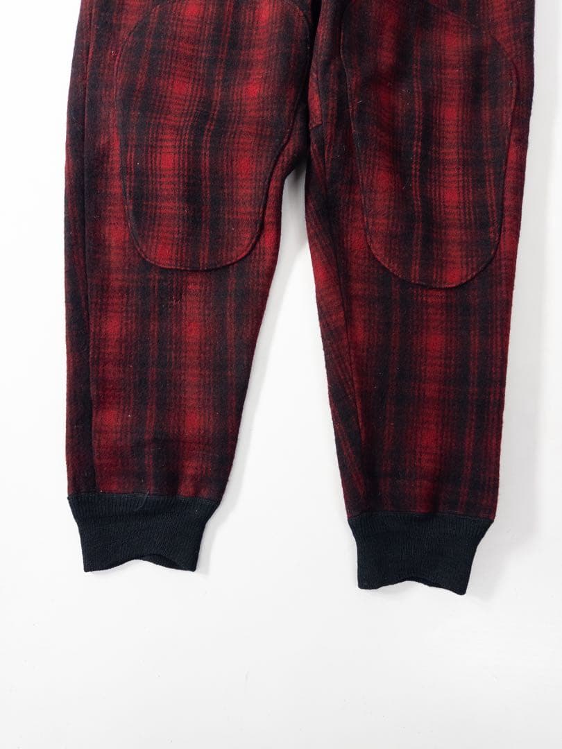 50s WoolRich ハンティングパンツ オンブレ シャドーチェック ウール
