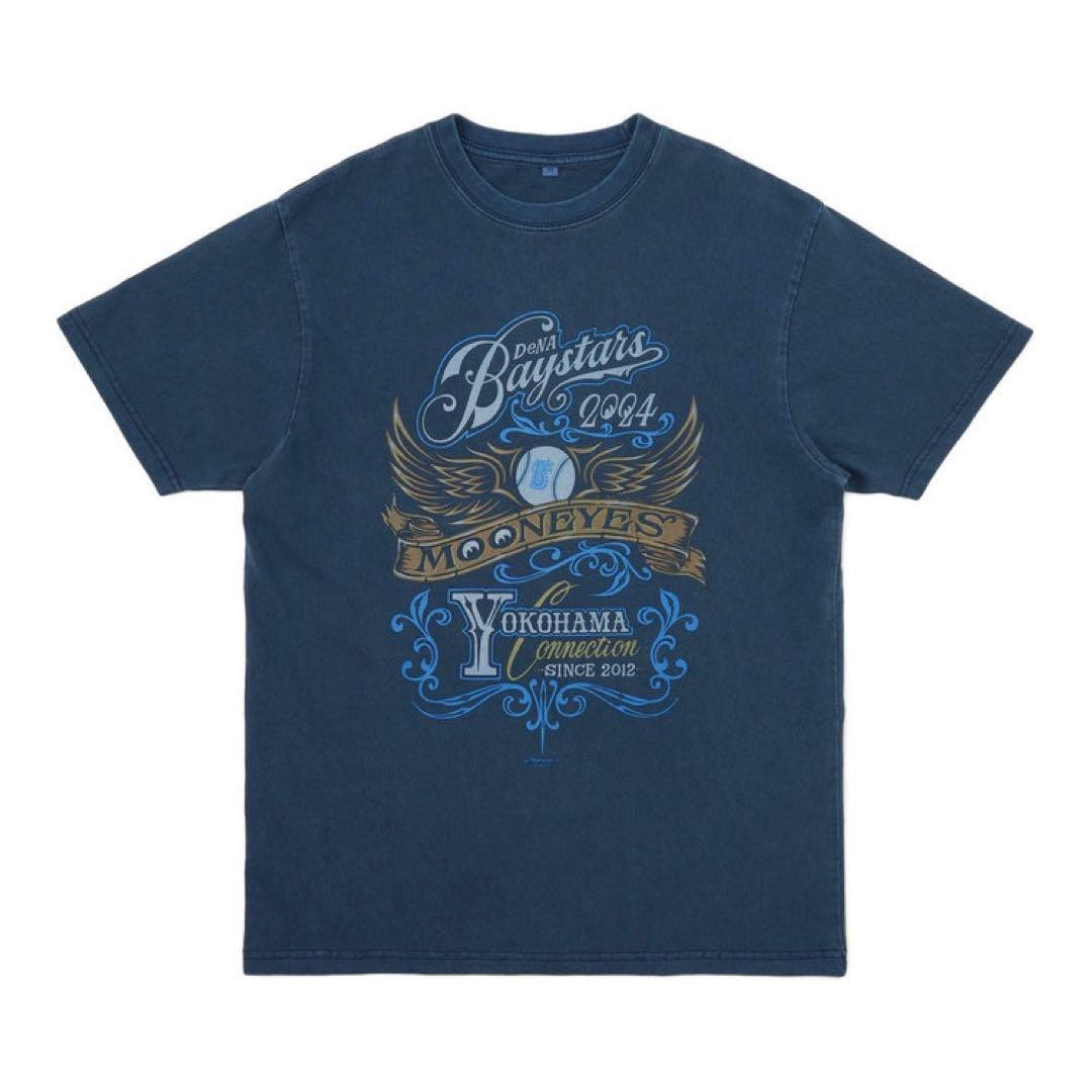 横浜DeNAベイスターズ×MOONEYES/ビンテージTシャツ Lサイズ