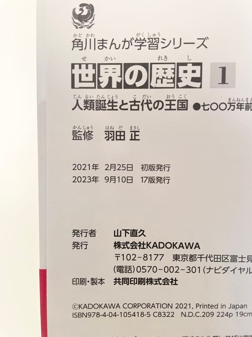 世界の歴史 全20巻セット まんが歴史シリーズ