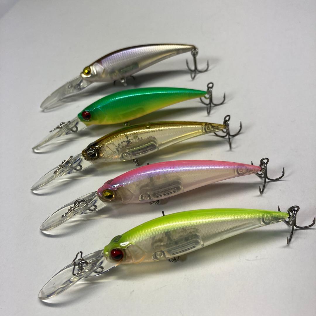 【美品】レイドジャパン　レベルシャッド　　　　　　　スプリンター　６８MR 5個