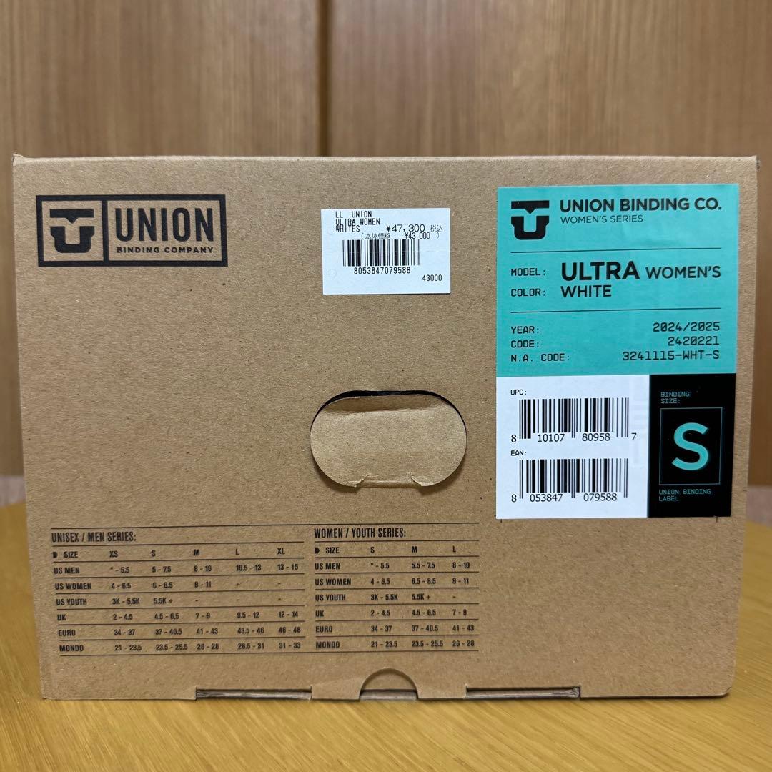 UNION ウルトラ ウーマン ULTRA WOMAN Sサイズ 24-25