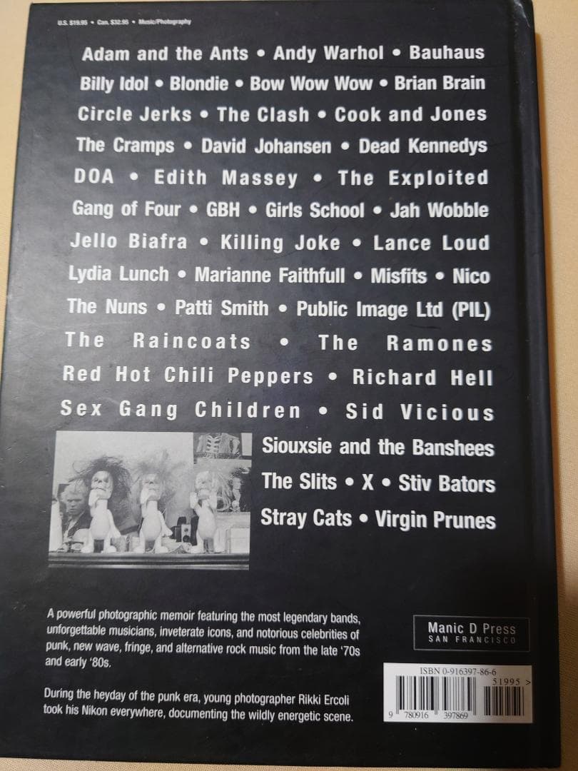 洋書 LEGENDS OF PUNK: Photos from the Vault