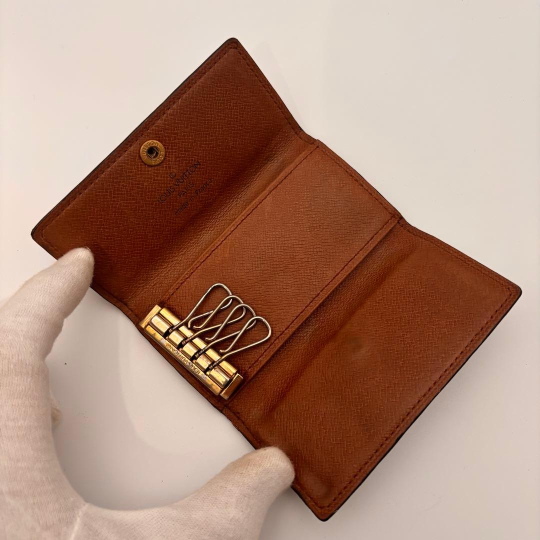 【鑑定済み】ルイヴィトン✨モノグラム✨キーケース ミュルティクレ4