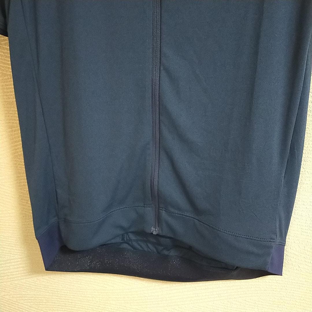 美品　rapha ラファ　半袖　サイクルジャージ　ネイビー　白　ライン　M