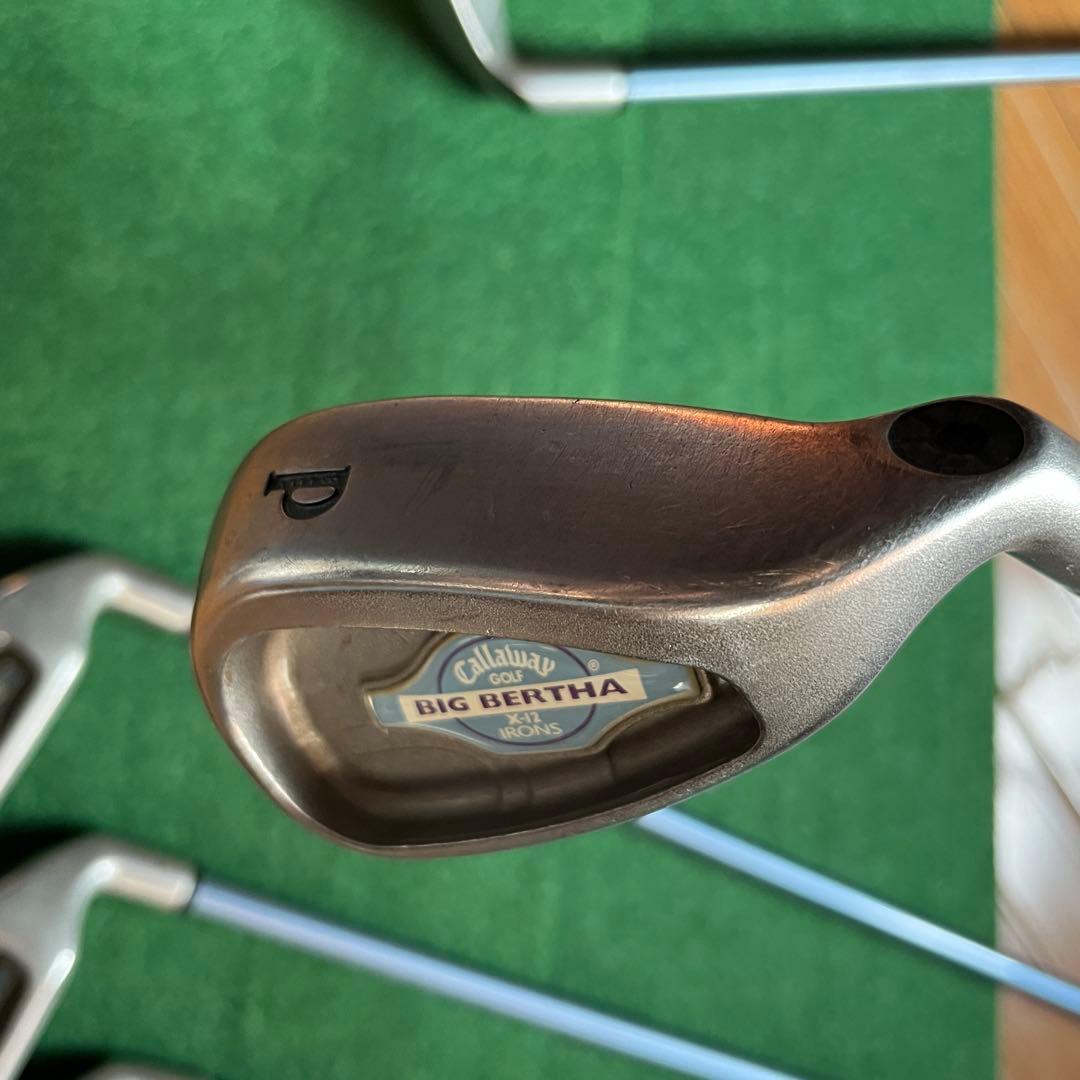 キャロウェイ BIG BERTHA X-12 アイアン 6本セット 6〜PW