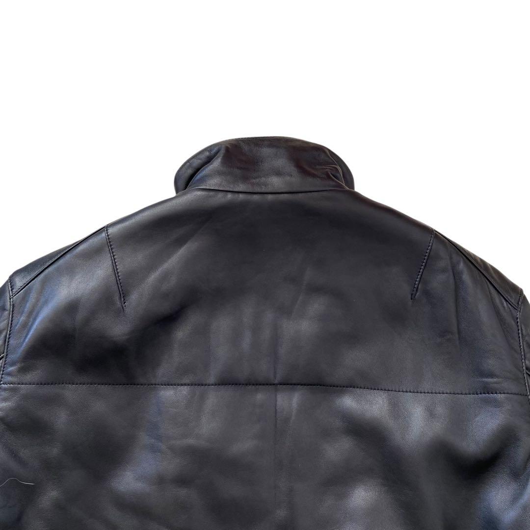 DURBAN ダーバン【美品】ラムレザー ジャケット ブルゾン M