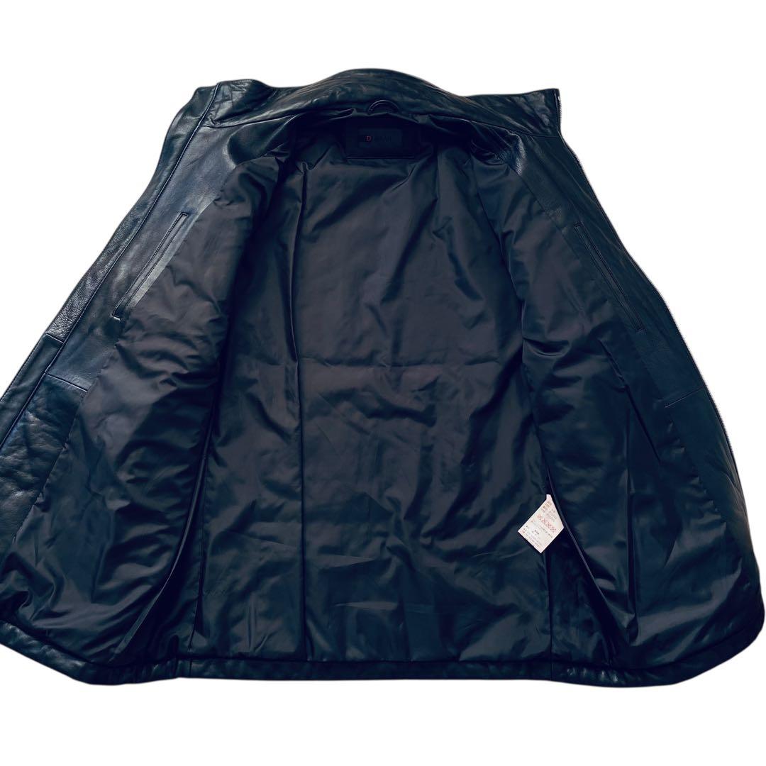 DURBAN ダーバン【美品】ラムレザー ジャケット ブルゾン M