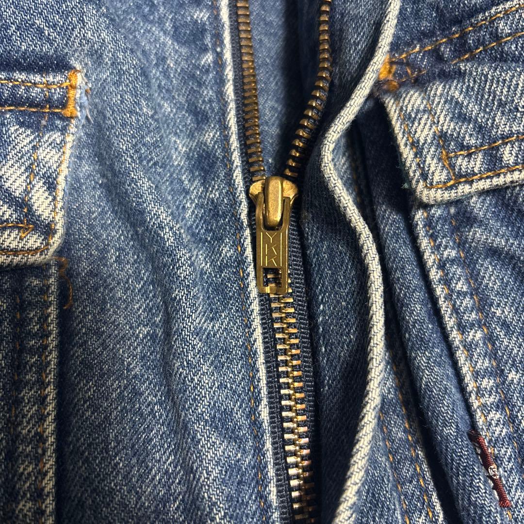 Levi’s デニムジャケット 短丈 ボックスシルエット L相当 古着
